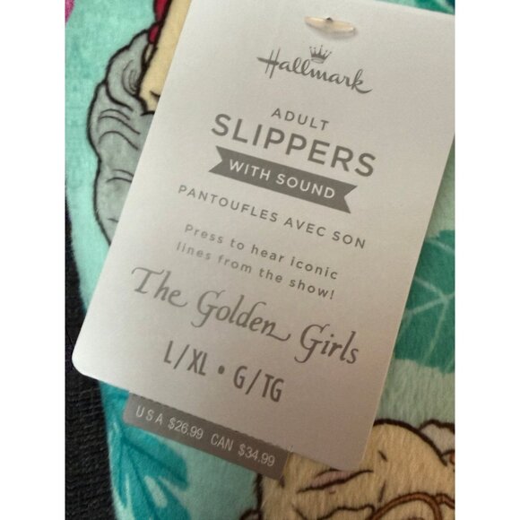 The golden girls women’s size large/extra large slippers - Picture 2 of 7